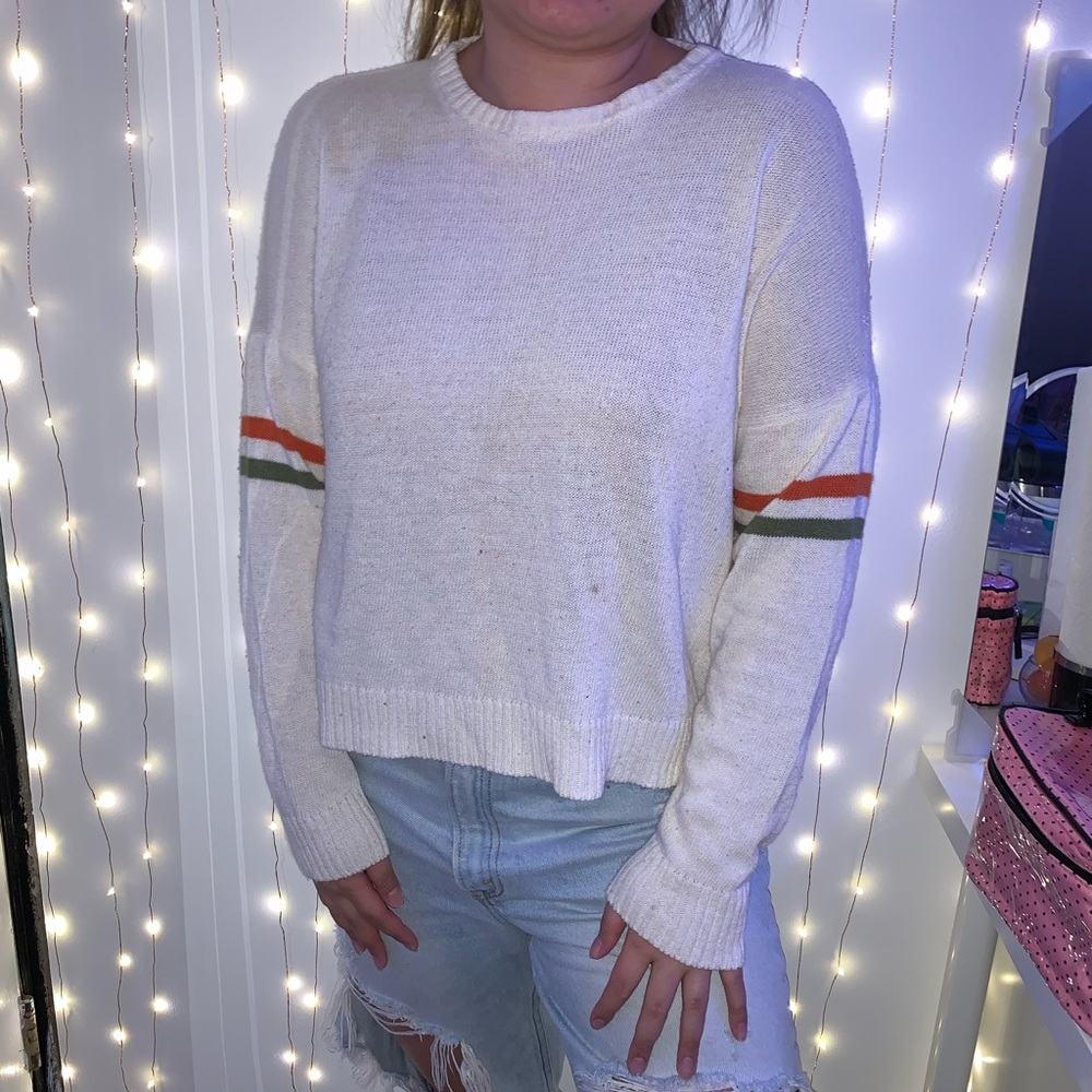 White sweater